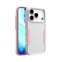 CLICK Impact Case for Apple iPhone 17 Pro Max (White & Pink)