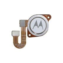 Fingerprint Scanner for Motorola One 5G Ace & Moto G 5G (Frosted Silver) [Premium]