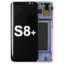 OLED & Frame Assembly for Samsung Galaxy S8+ (Coral Blue) [OEM Service Pack]