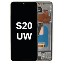 OLED & Frame Assembly for Samsung Galaxy S20 UW (Cosmic Gray) [Premium]
