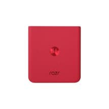 Back Plastic for Motorola RAZR+ (2023) & 40 Ultra (Viva Magenta) [Genuine OEM]