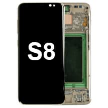 OLED & Frame Assembly for Samsung Galaxy S8 (Maple Gold) [Premium]