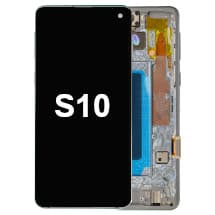 OLED & Frame Assembly for Samsung Galaxy S10 (Prism Blue) [Premium]