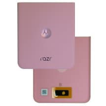 Back Silicone for Motorola RAZR (2025) & 60 (Parfait Pink) [Genuine OEM]