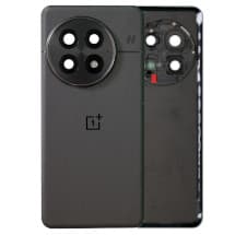 Back Silicone & Camera Lens for OnePlus 13 (Black Eclipse) [Premium]