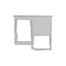 SIM & microSD Card Tray for Samsung Galaxy A41 (Single, Prism Crush Silver)