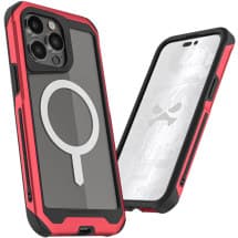Ghostek Atomic Case for Apple iPhone 15 Pro Max (Red)