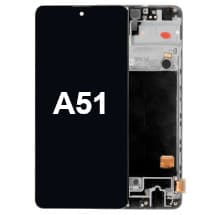 OLED & Frame Assembly for Samsung Galaxy A51 [OEM Service Pack]