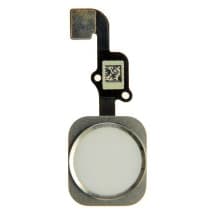 Home Button for Apple iPhone 6S & 6S Plus (White & Silver)