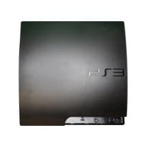 Complete Shell Set for Sony PlayStation 3 Slim (Black)