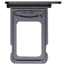 SIM Card Tray for Apple iPhone 16e (Dual, Black)
