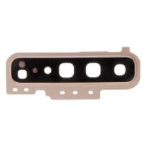 Glass Camera Lens & Bezel Bracket for Samsung Galaxy S10 5G (Royal Gold)