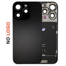 Complete Back Glass Assembly for Apple iPhone 16 Pro (Black Titanium) [Premium]