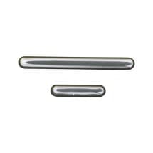 Cosmetic Button Set for Samsung Galaxy A73 5G (Awesome White, 2 Parts)