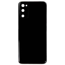 Back Glass & Camera Lens for Samsung Galaxy S20 (Black) [Aftermarket]