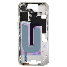 Mid Frame Assembly for Apple iPhone 16 (US, White) [Premium]