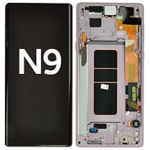 OLED & Frame Assembly for Samsung Galaxy Note 9 (Lavender Purple) [Premium]