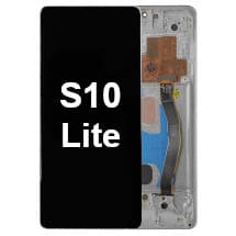 OLED & Frame Assembly for Samsung Galaxy S10 Lite (Prism White) [Aftermarket]