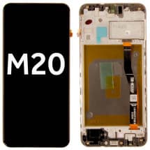 OLED & Frame Assembly for Samsung Galaxy M20 [OEM Service Pack]