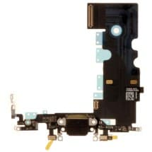 Charge Port Flex for Apple iPhone 8 & SE (2020) (Space Gray & Black) [Premium]