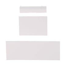 Cosmetic Port Cover Set for Nintendo Wii (White, 3 Parts)
