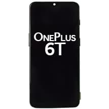 OLED & Frame Assembly for OnePlus 6T (Mirror Black) [Aftermarket]