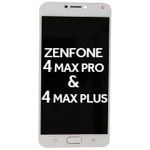 LCD & Frame Assembly for Asus ZenFone 4 Max Pro & 4 Max Plus (White) [Premium]