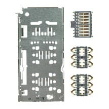 SIM Card Reader Set for Samsung Galaxy A10 to A70, A51, Motorola Moto G22, TCL 30 SE, & Xioami Redmi Note 7 to 11 (Dual) [Premium]