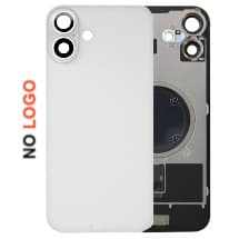 Back Glass, Magnets, & Camera Lenses for Apple iPhone 16 Plus (White) [Aftermarket]