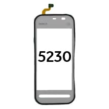 Digitizer for Nokia 5230 (White)