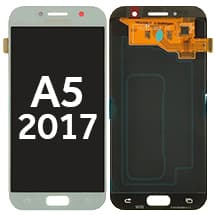 OLED Assembly for Samsung Galaxy A5 (2017) (Blue Mist) [OEM Service Pack]