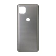 Back Plastic for Motorola One 5G Ace & Moto G 5G (Frosted Silver) [Genuine OEM]