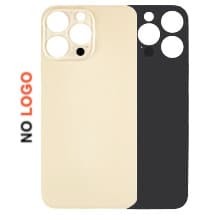 Big Hole Back Glass for Apple iPhone 14 Pro Max (Gold) [Aftermarket]