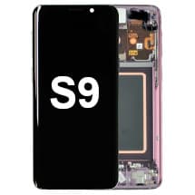 OLED & Frame Assembly for Samsung Galaxy S9 (Lilac Purple) [OEM Service Pack]
