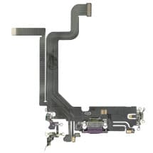 Charge Port Flex for Apple iPhone 14 Pro Max (Deep Purple) [Aftermarket]