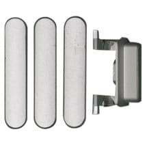 Cosmetic Button Set for Apple iPhone 8 (White)