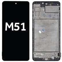 OLED & Frame Assembly for Samsung Galaxy M51 [Premium]