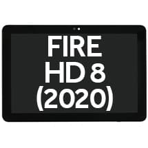 LCD & Frame Assembly for Amazon Kindle Fire HD 8 (2020) [Premium]