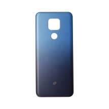 Back Plastic for Motorola Moto G Play (2021) (Misty Blue, TracFone) [Genuine OEM]