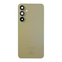 Back Glass & Camera Lenses for Samsung Galaxy A55 (Awesome Lemon) [OEM Service Pack]