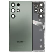 Back Glass & Camera Lenses for Samsung Galaxy S23 Ultra (Green) [OEM Service Pack]