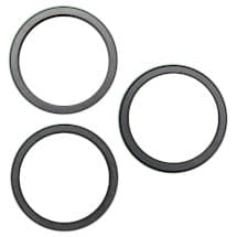 Camera Bezel Ring Set for Apple iPhone 16 Pro & 16 Pro Max (Black Titanium)