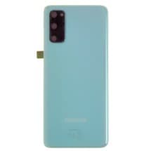 Back Glass & Camera Lens for Samsung Galaxy S20 (Cloud Blue) [OEM Service Pack]
