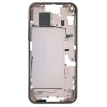 Mid Frame & Cosmetic Buttons for Apple iPhone 15 Plus (US, Pink) [Premium]
