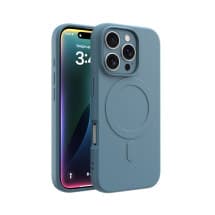 CLICK Slim Silicone Case for Apple iPhone 16 Pro (Blue)