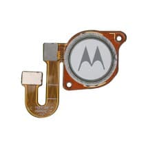 Fingerprint Scanner for Motorola One 5G Ace (Frosted Silver) [Premium]