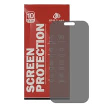 GRIP Tempered Glass Screen Protector for Apple iPhone 16 Pro Max (Clear Privacy) (10 Pack)