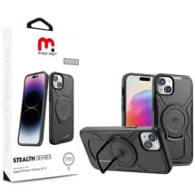 MYBAT Pro Stealth Case for Apple iPhone 15 Plus (Black)