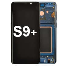 OLED & Frame Assembly for Samsung Galaxy S9+ (Coral Blue) [Aftermarket]