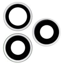 Sapphire Glass Camera Lens & Bezel Set for Apple iPhone 16 Pro & 16 Pro Max (White Titanium) [Premium]